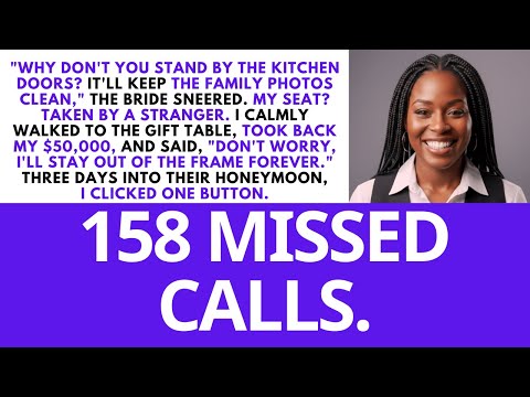 At My Brother’s Wedding, the Bride Sat Me by the Kitchen Doors—So I Took Back My $50,000 and Left...