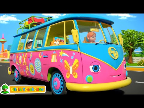 The Wheels on the Bus & More Vehicles Learning Rhymes for Kids by Little Treehouse