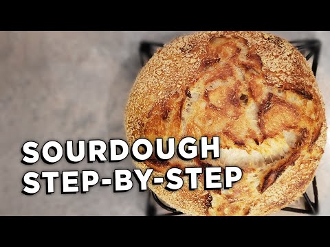 Sourdough Bread for Beginners with Step by Step Instructions