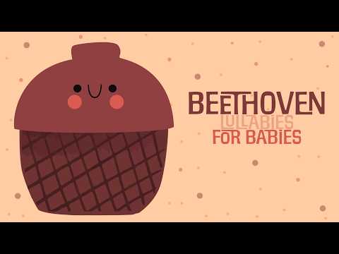 Beethoven: Lullabies for Babies 🌙  Für Elise, Moonlight Sonata & Pathetique 🌙 Baby Piano Sleep Music