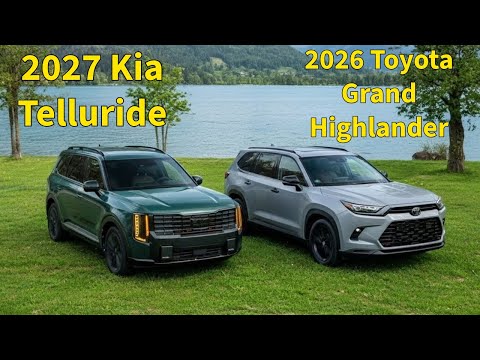 2027 Kia Telluride vs 2026 Toyota Grand Highlander - Budget Luxury Battle