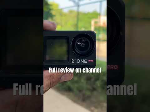 Izi one pro 50 mp eis sony starvik 415 sensor action camera