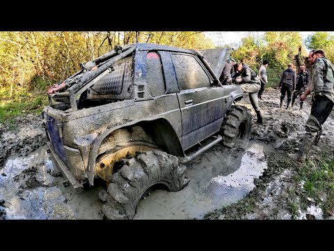 OFFROADOWA KATASTROFA - wszystkie auta utopione. Błotne manewry z Keryndy Offroad & JasMud4x4 🔥🔥🔥
