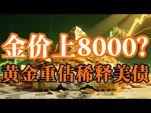 从42美元到8000美元?揭秘美联储的“黄金还债法”:为什么金价疯涨,矿股却在历史底部?#黄金 #黄金走势#马斯克