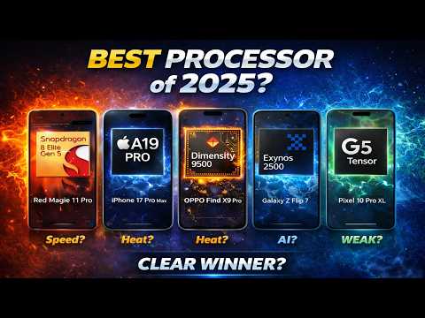 I Tested Every Flagship Chip of 2025… The Winner Will Surprise You