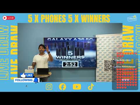 5 X PHONES 5 X WINNERS