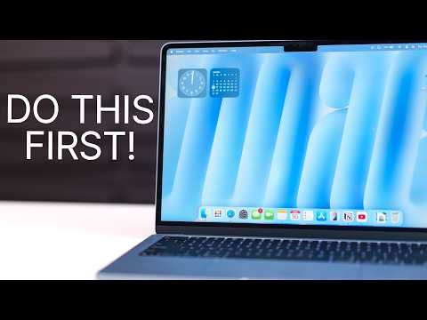M4 MacBook Air (2025) - First 24 Things To Do! (Tips & Tricks)