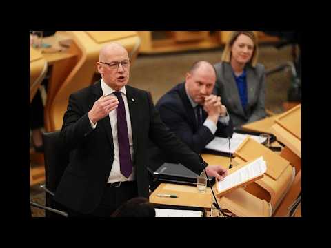 #LIVE John Swinney faces opposition MSPs at First Minister's Questions #politics #news