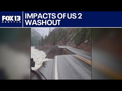 US 2 washout impacts WA drivers, businesses | FOX 13 Seattle