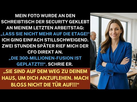 Kündigungs Rache： Ich hielt den Schlüssel zu ihrem 300 Millionen Dollar Merger Zusammenbruch