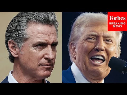 Trump Asked For Comment On Gavin Newsom Saying That Trump Wants A Civil War