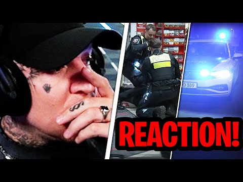 MESSERGEFAHR, SCHLÄGEREI & VERKEHRSUNFALL😱 Unterwegs mit der Streifenpolizei | MontanaBlack Reaktion
