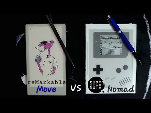 reMarkable Paper Pro Move vs Supernote Nomad