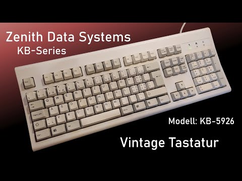 Zenith Data System – KB Series (KB-5926) – Vintage Tastatur
