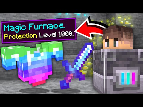 ماين كرافت الفرن السحري!😱 (ميزه رهيبة!)🔥 - Magic Furnace