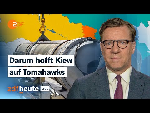 Tomahawks von Trump: Wie sie den Krieg verändern könnten | ZDFheute live