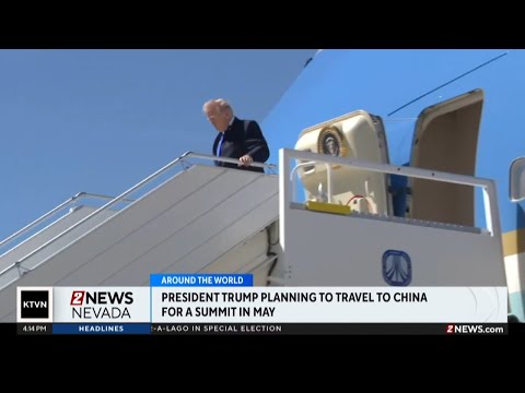 President Trump will travel to China in May for summit with his chinese counterpart