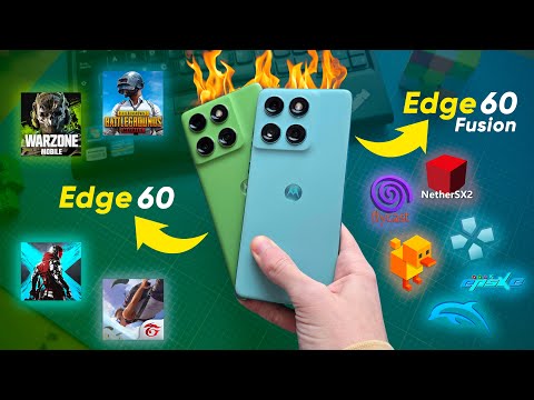 Así rinde el Motorola Edge 60 y 60 Fusion en JUEGOS y EMULADORES🔥 ¿Vale la pena?