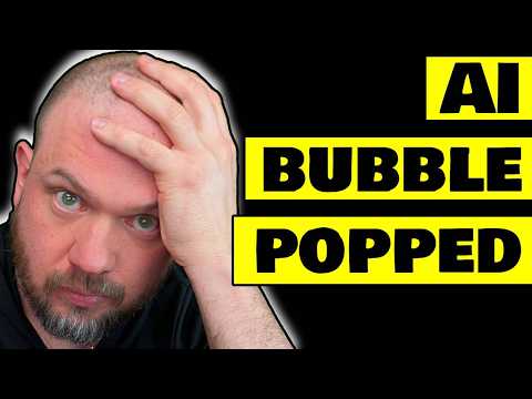 AI bubble JUST popped...
