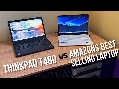 Thinkpad T480 vs Amazon's Best Selling Laptop
