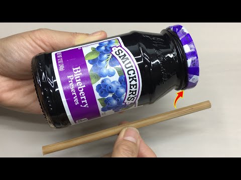 How To Open Any Stuck Jar Lid In Just 1 Second!