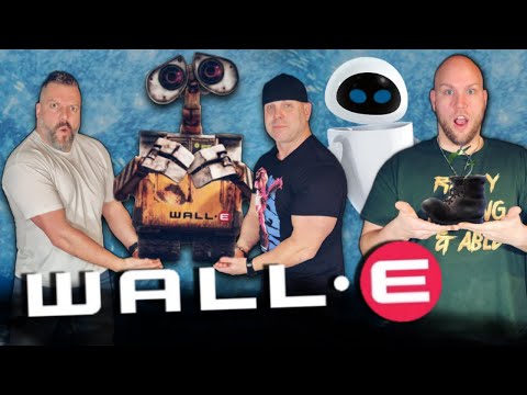 Trash collecting robot....worth every minute! First time watching WALL-E movie reaction