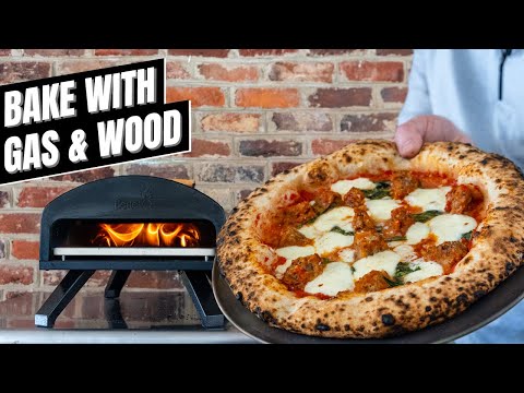 Bertello Pizza Oven Review Using Gas and Wood