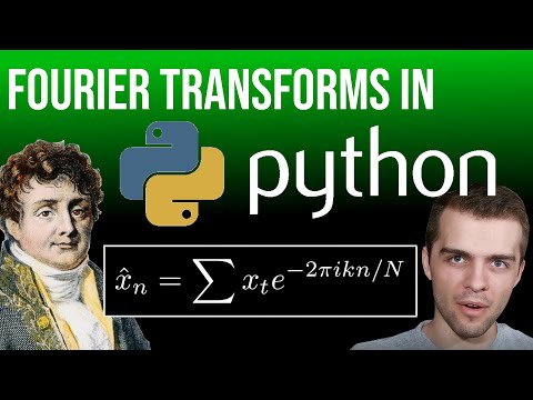 All Types of Fourier Transforms in PYTHON