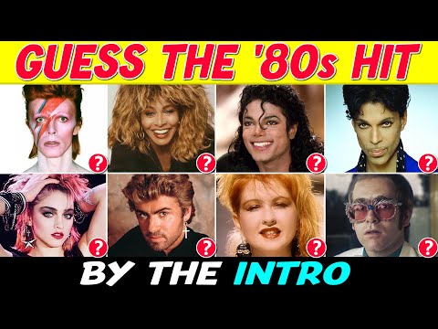 Guess the ‘80s Song by the Intro | Music Quiz 🎵