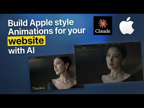 Apple-Style Scroll Animations in 10 Minutes (No Coding)