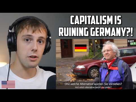 American Reacts to What Germans Think About Capitalism