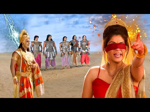 माता गांधारी ने पांडवों के सामने वासुदेव को क्यों दिया श्राप || Suryaputra Karn || #सूर्यपुत्र कर्ण