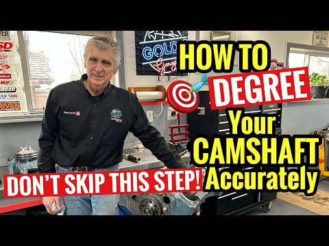 BUILDING A 400 Pontiac How to degree a camshaft properly  Tips how to assemble the short block