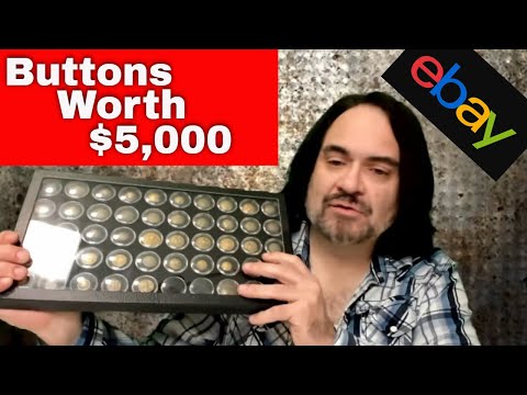 Shirt Buttons Worth $5,000+ Do You Have One?