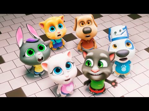 Говорящий Том: НОВОЕ! Короткометражки! Серия 45 - Мультики для детей