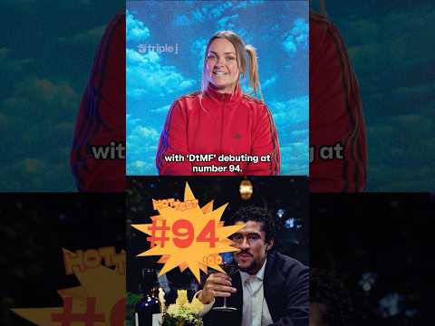 Bad Bunny's 'DtMF' is #94 in triple j's Hottest 100 of 2025 #hottest100 #badbunny