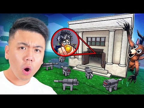 Surviving In a BANK for 99 Nights In The Forest