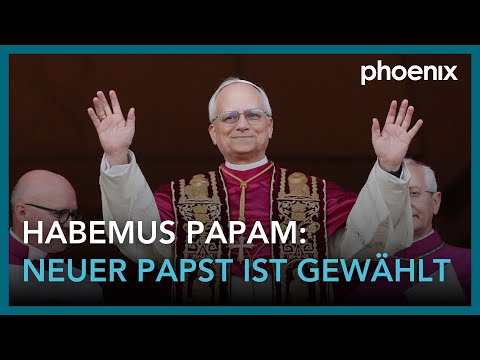 Neuer Papst Leo XVI. gewählt: phoenix-Sondersendung aus dem Vatikan | 08.05.25