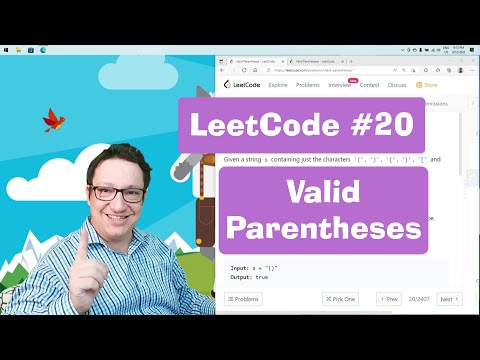 LeetCode Solution #20 Valid Parentheses | JavaScript