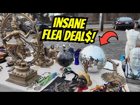 INSANE Flea Market Deals! Vintage Toys - Records & Rare Finds!