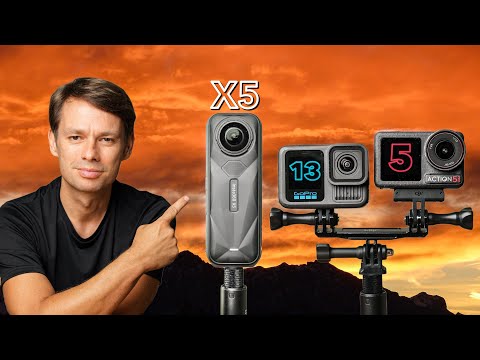 Insta360 X5 vs DJI Action 5 vs GoPro Hero 13: The BEST Action Camera 2025