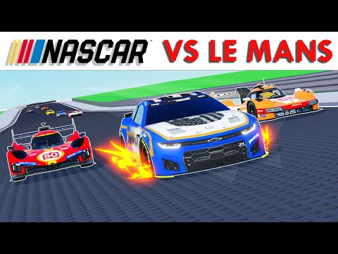 Why did Nascar Race at the 24 Hours of Le Mans?