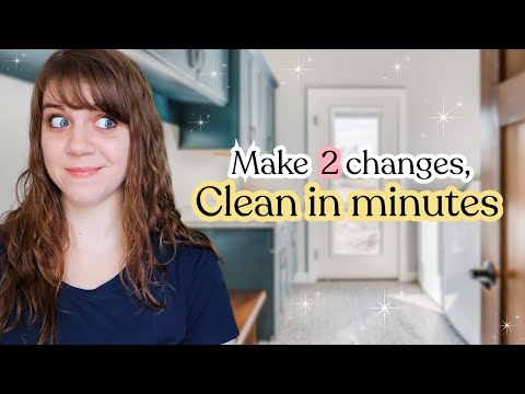 Get Your Home Clean by Cleaning LESS