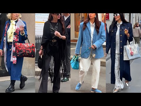 MILAN STREET STYLE MAY 2025 | LUXURY SPRING OUTFITS LOOKS || ITALIAN FASHION VLOG