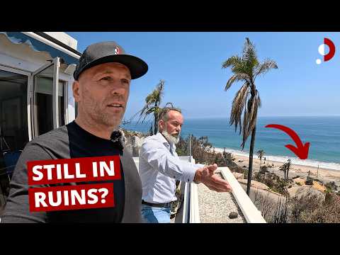 LA Fires - Inside the Burn Zone Now 🇺🇸