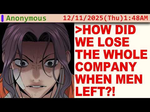 Feminist Coworkers Try Dictating Workplace Rules and Fall Apart When Men Leave Without a Word