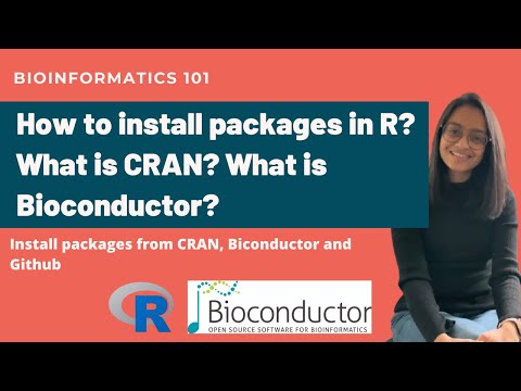 How to install packages in R? What is CRAN? What is Bioconductor? | Bioinformatics 101