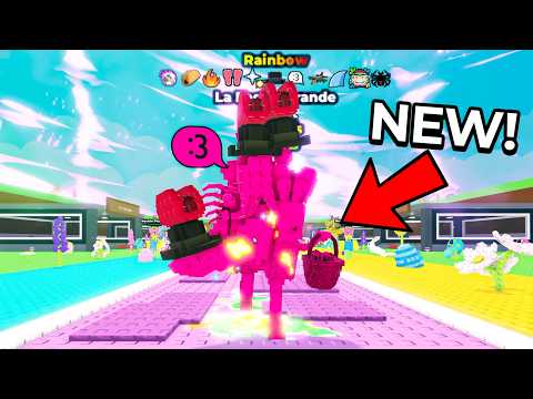 I Got WORLDS First Rainbow La Easter Grande in Roblox Steal a Brainrot!