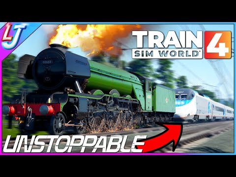 Train Sim World 4 - Can Scotsman Stop Acela Express?