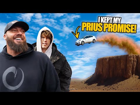 Danny Duncan Almost Sabotaged My Prius World Record Long Jump!